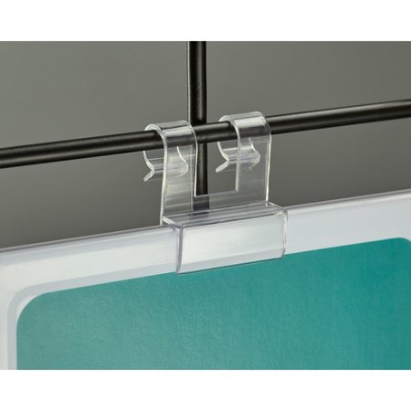 KINTER 1-13/32 in. H X 1-1/4 in. W Clear K-Frame Sign Holder Plastic 106098-ACE
